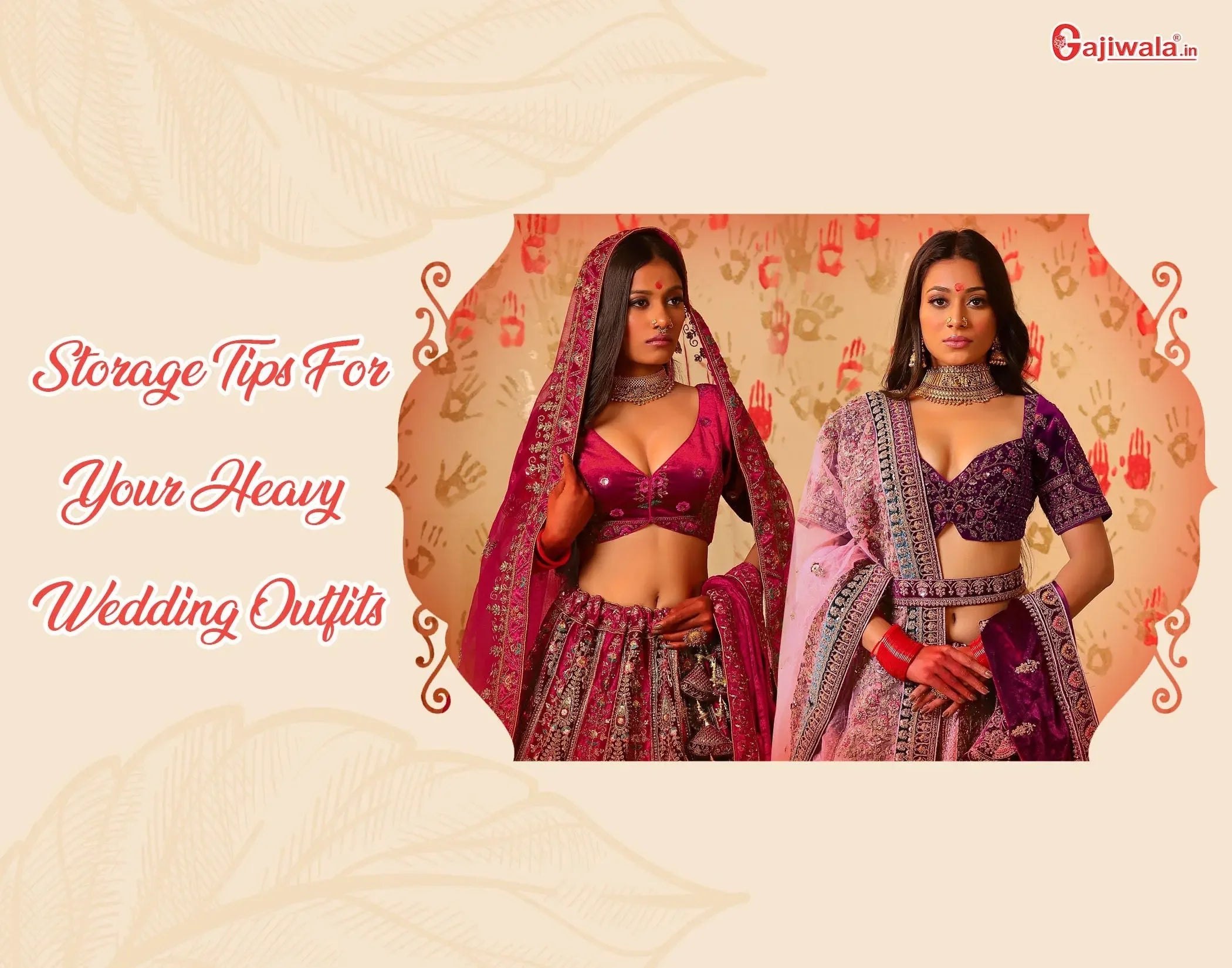 wedding outfits storage tips india