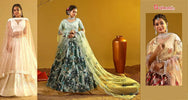 simple party wear lehenga