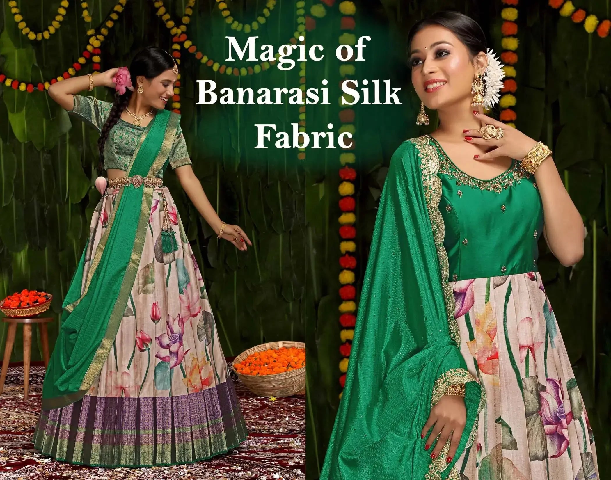 banarasi silk trending designs in india