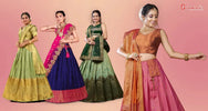 Lehenga Half Saree