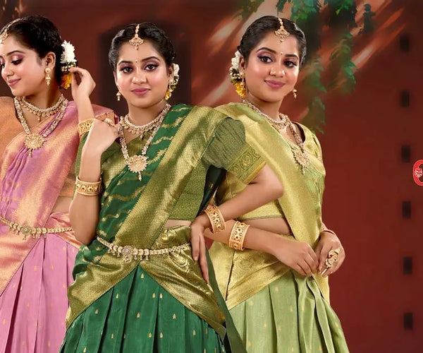 South Indian silk saree blouse designs ! Look like a diva in a