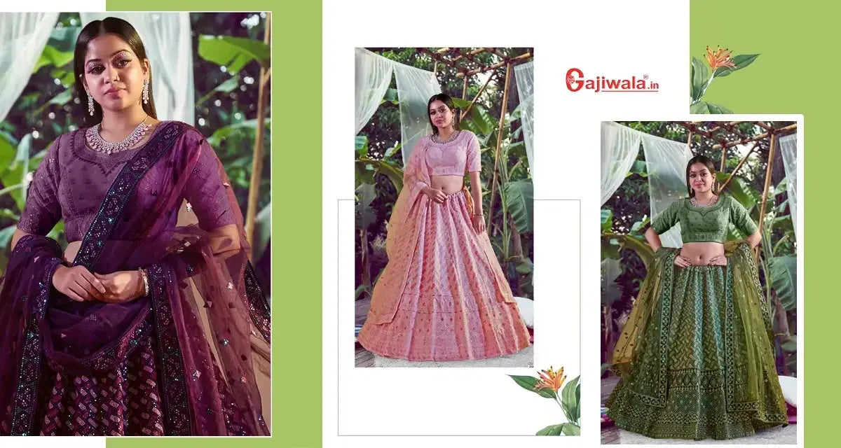 Net Lehenga Choli