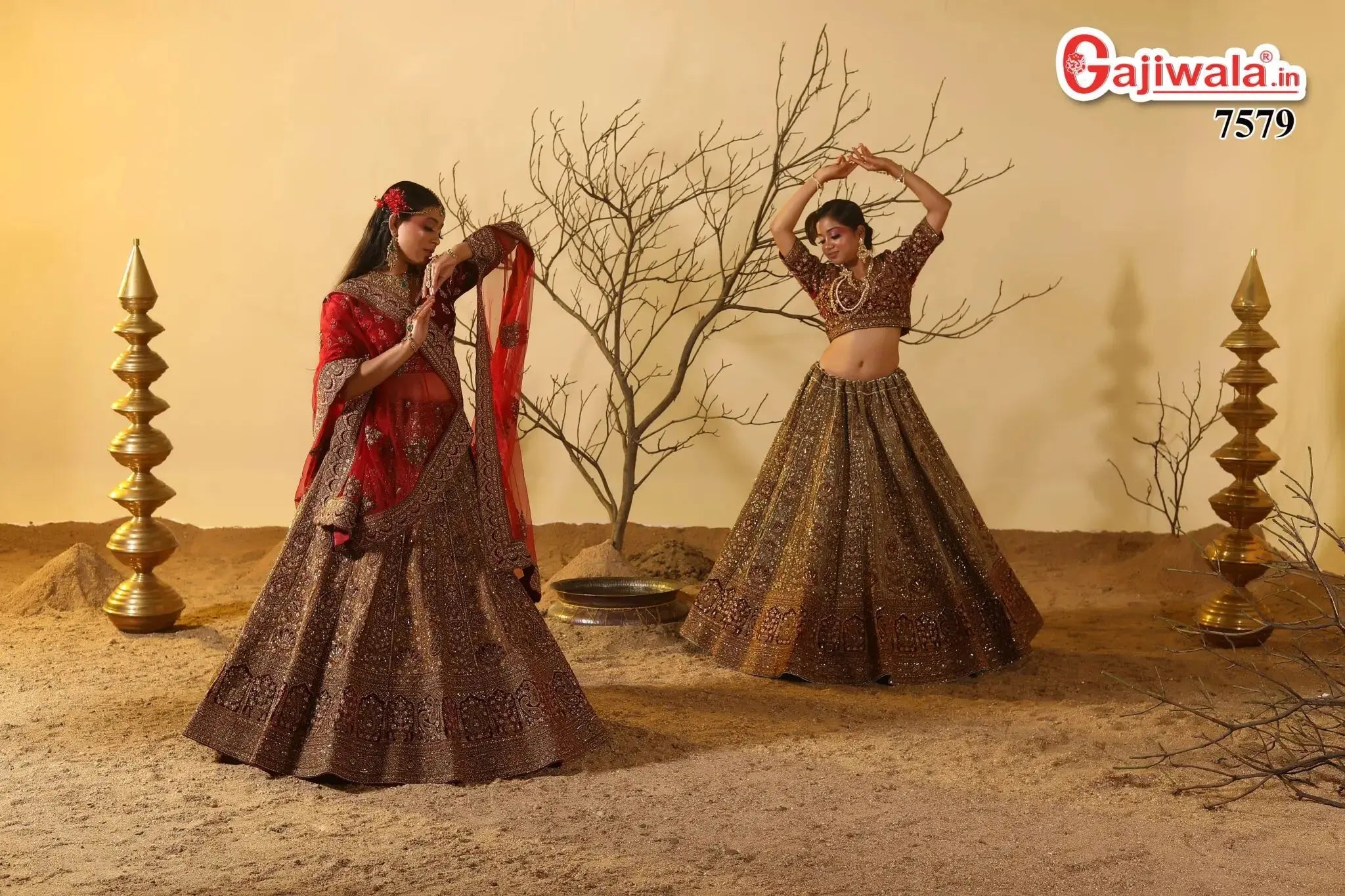 Latest-Bridal-Wear-Lehenga-Choli Gajiwala