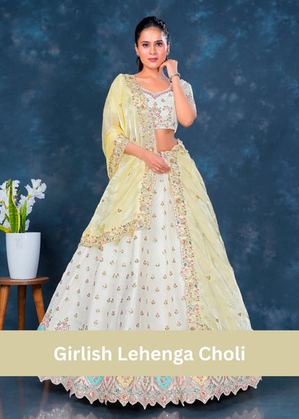 Girlish-Lehenga-Choli Gajiwala