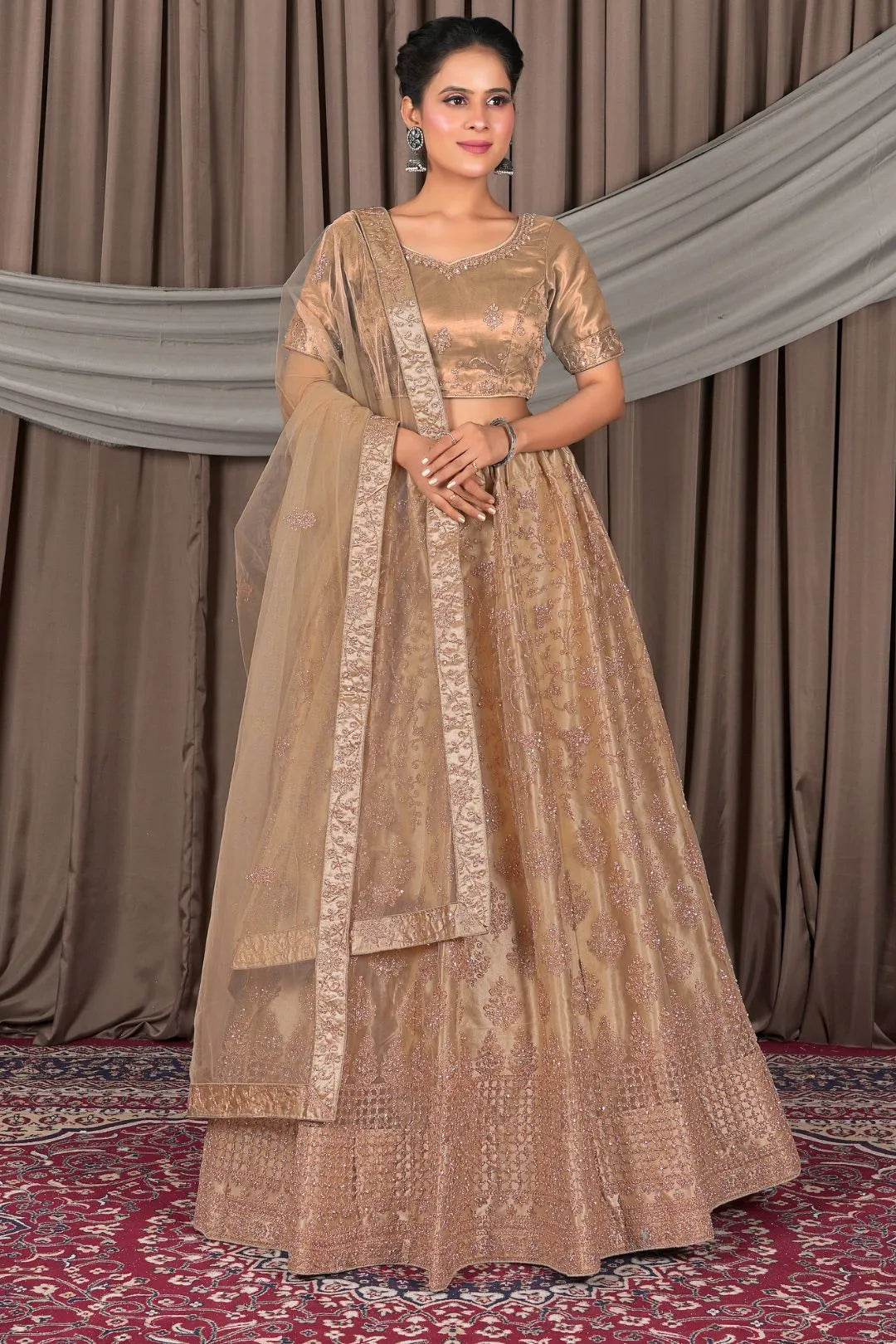 Chiku Designer Net Lehenga Choli For Women