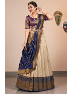 Chiku Traditional Jacquard Banarasi Lehenga Choli