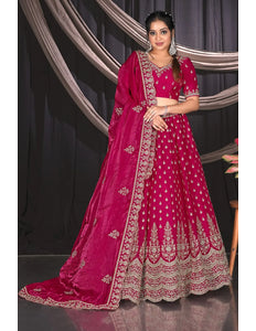 Rani Fendy Semi Stitch Lehenga Choli For Women