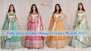 Festive Gown for Girls: Shining 9 Colors for Navratri 2023