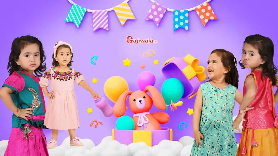 Latest kids Wear: Trending Kurti, Pattu Pavadai, Gowns For Girls