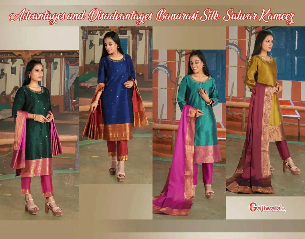 Advantages and Disadvantages: Banarasi Silk Salwar Kameez