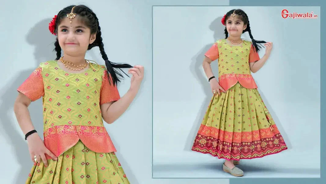 Kids Lehenga Choli Design For Special Occasions