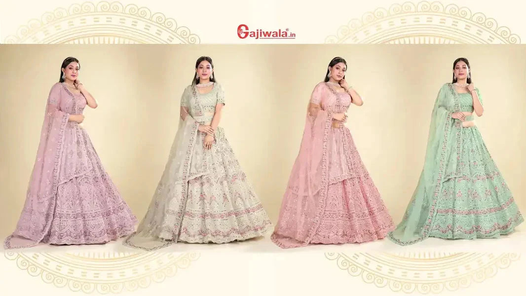 Latest Wedding Party Lehenga choli for Girls