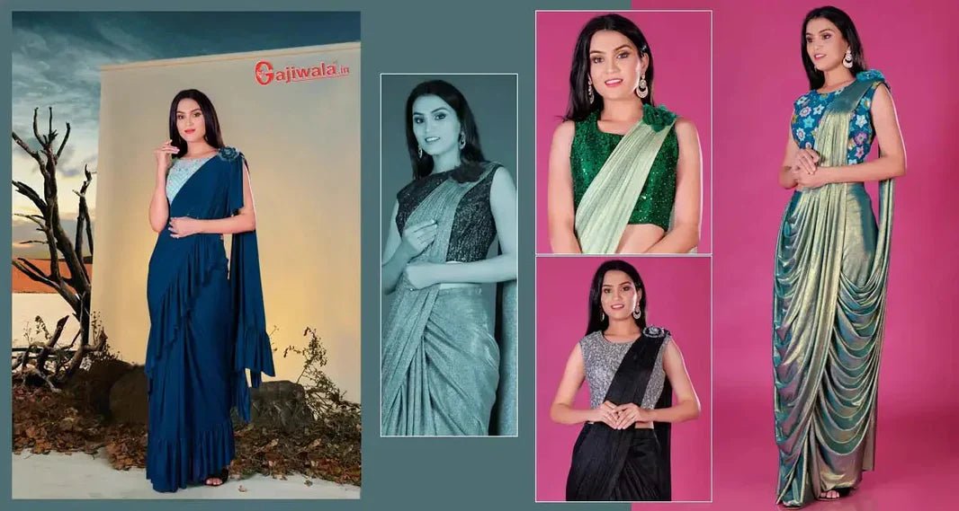 Latest Party Wear Saree Collection For Ladies of 2023 - Gajiwala