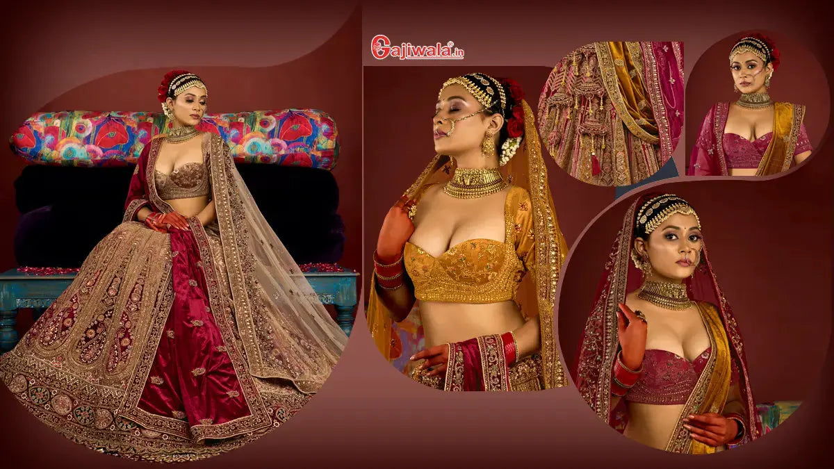 Latest-Bridal-Lehenga-Designs-with-Blouse-for-Best-Bride-Pick Gajiwala