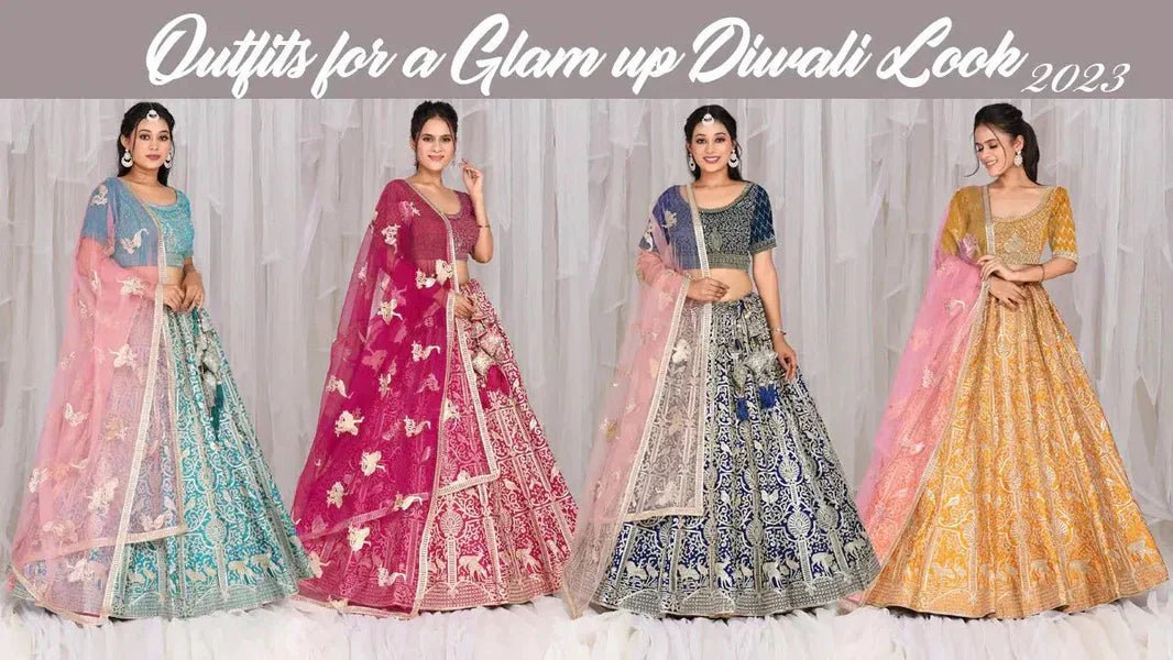 Outfits for a Glam-up Diwali Look 2023 - Gajiwala