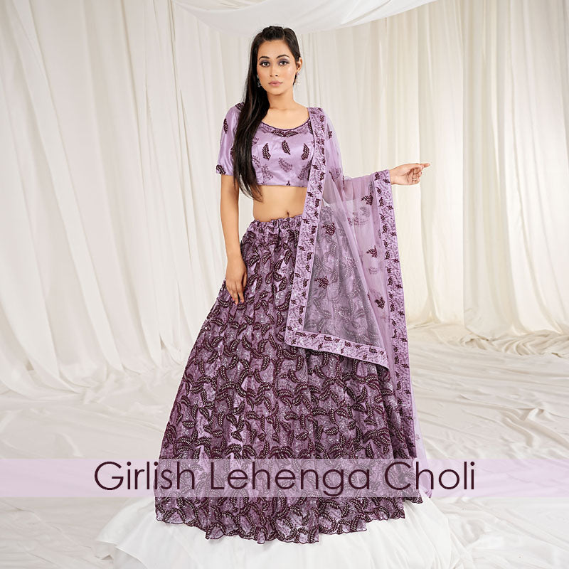 GIRLISH VOL. 3 EXCLUSIVE LEHENGA CHOLI Wholesale market in SURAT