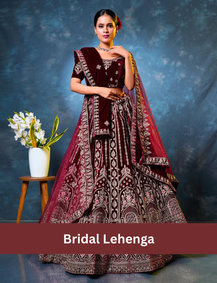 Bridal Lehenga choli - Gajiwala
