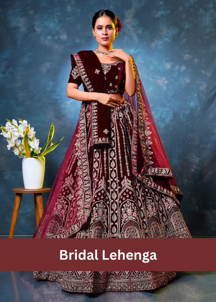 Bridal Lehenga choli - Gajiwala