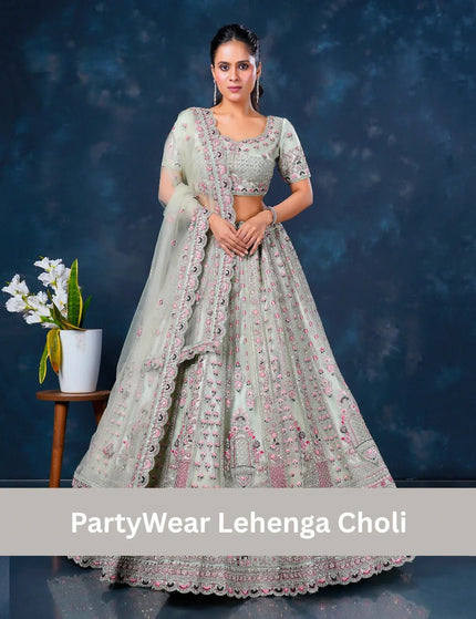 Party Wear Lehenga Choli - Gajiwala