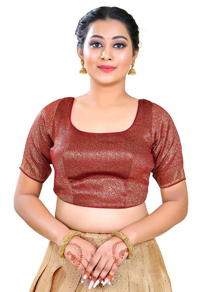 Chiku Kanjivaram Silk Lehenga
