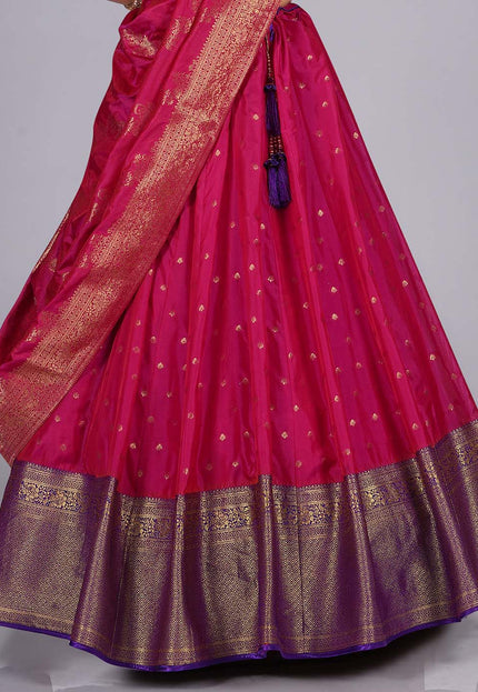 Rani Banarasi Silk Lehenga Choli 