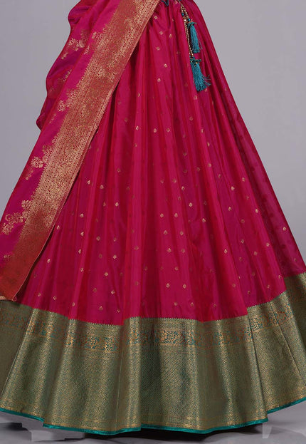Rani Banarasi Silk Lehenga 