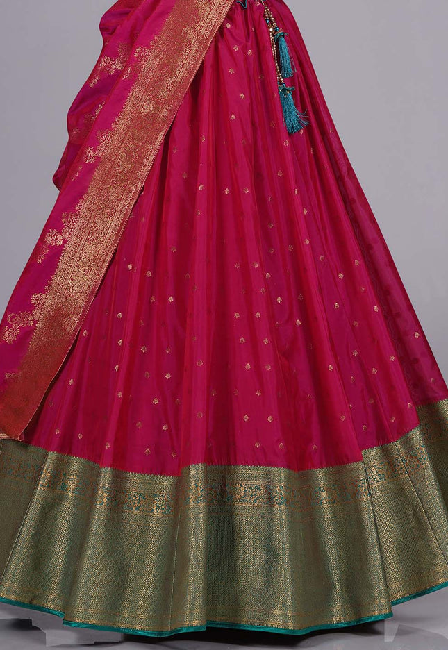 Rani Banarasi Silk Lehenga 