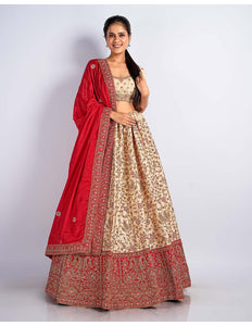Chiku Latest Net Lehenga