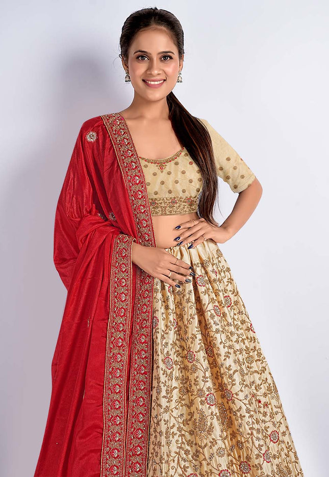 Chiku Latest Net Lehenga