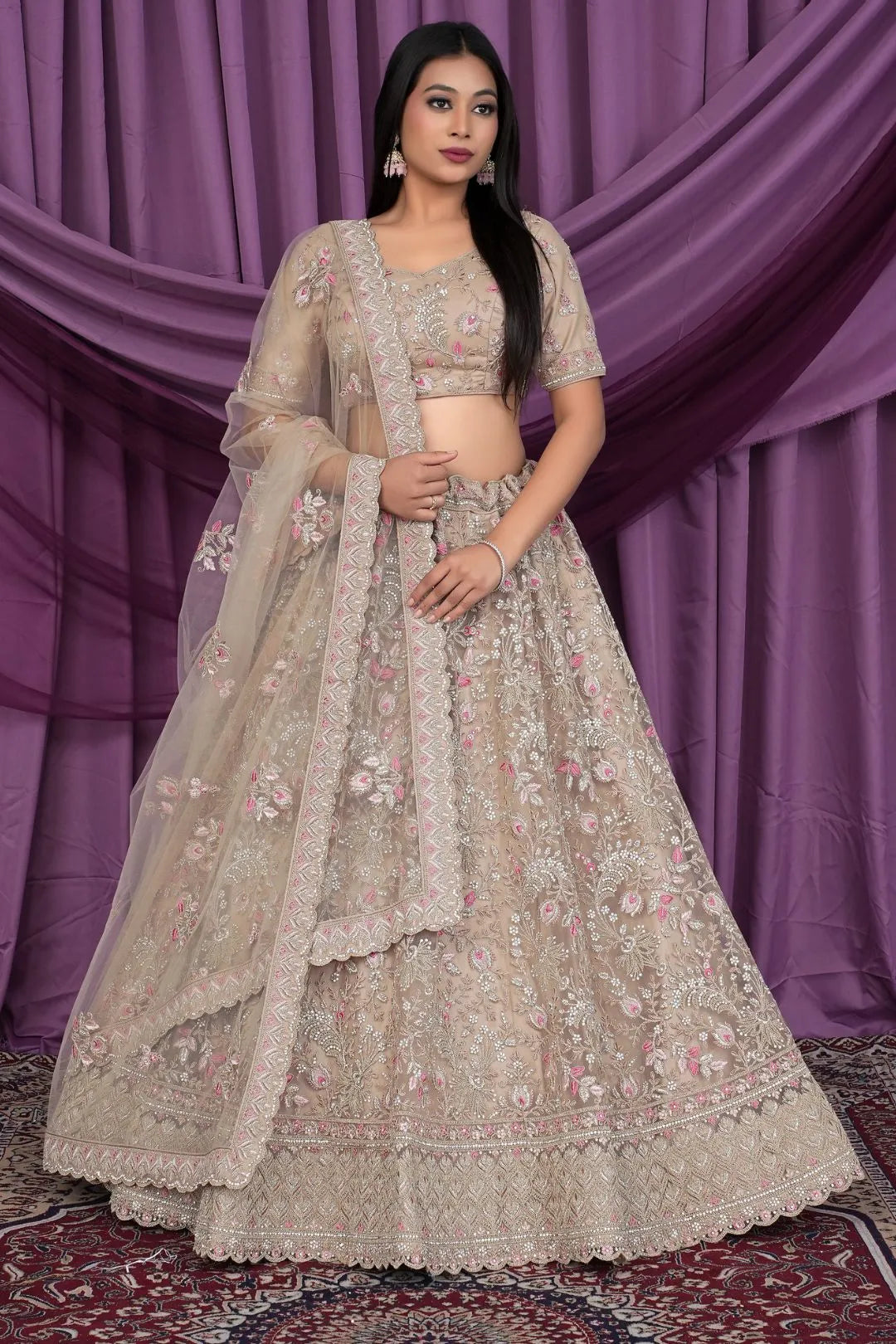 Chiku Latest Heavy Net Lehenga Choli For Women