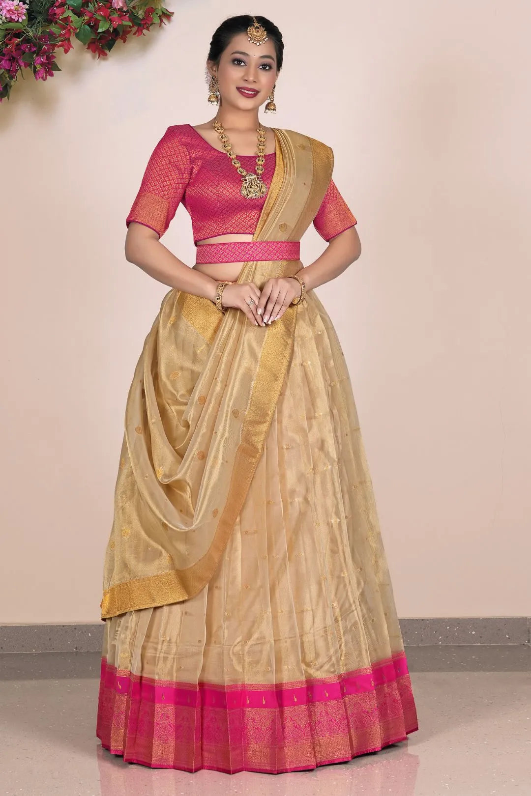 Chiku Tissue Silk Party Lehenga Choli For Women