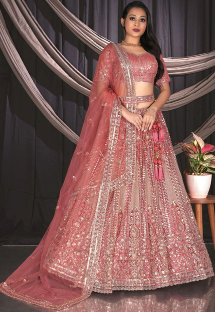 Gajari Traditional Lehenga Choli For Weddings