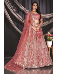 Gajari Traditional Lehenga Choli For Weddings