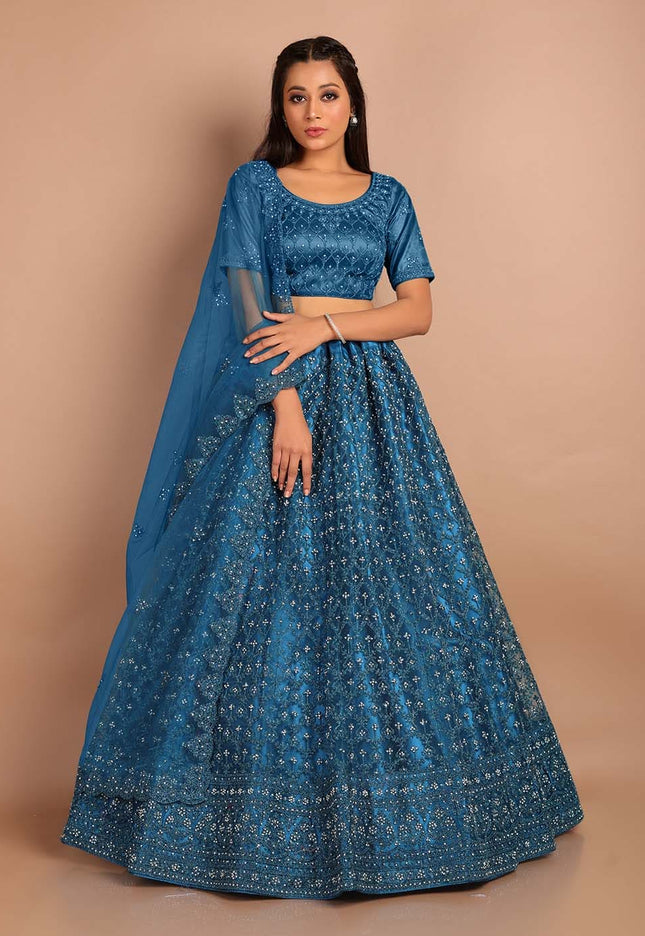 Morpich latest Designer Lehenga