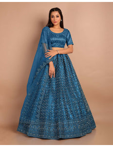 Morpich latest Designer Lehenga
