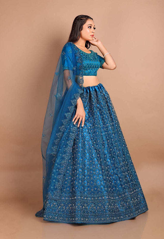 Morpich latest Designer Lehenga