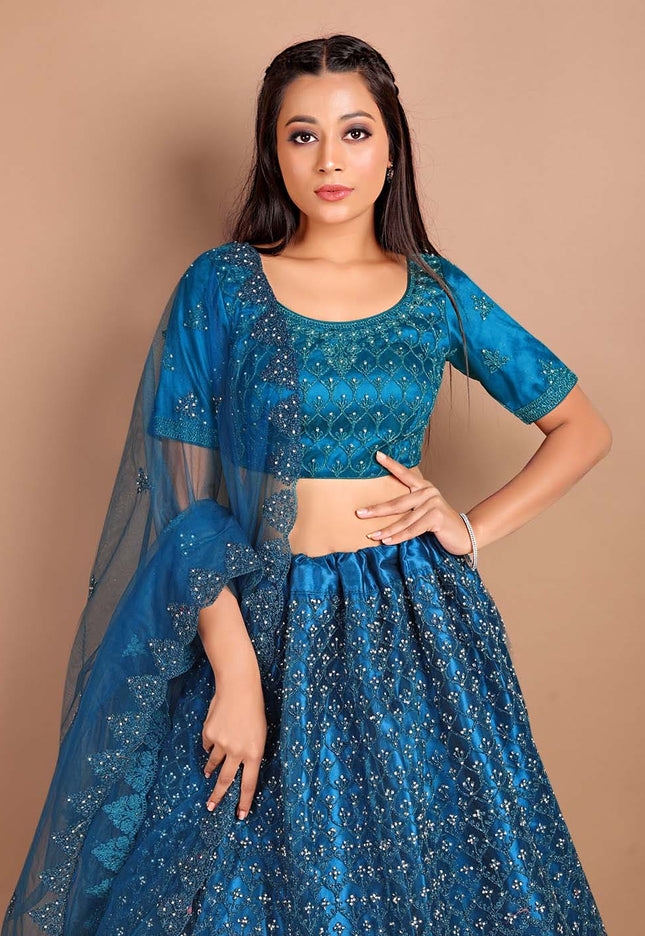 Morpich latest Designer Lehenga