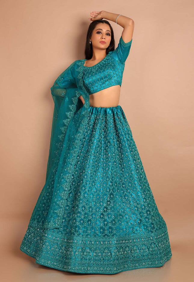 Rama latest Designer Lehenga