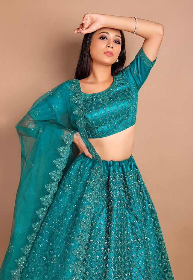 Rama latest Designer Lehenga