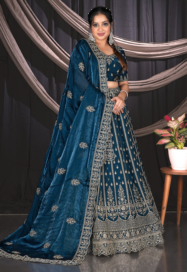 Morpich Net Designer Lehenga Choli For Events