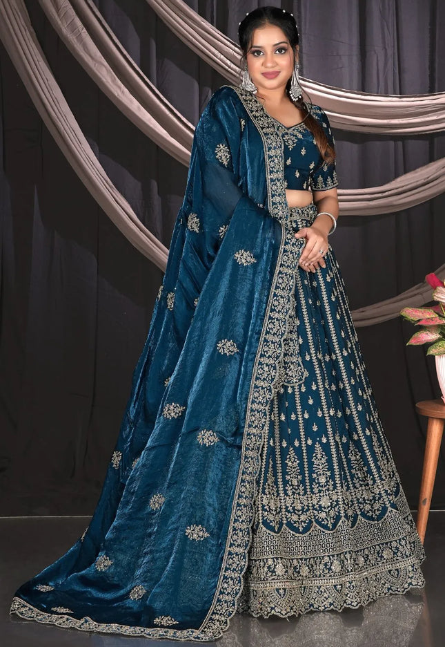 Morpich Net Designer Lehenga Choli For Events