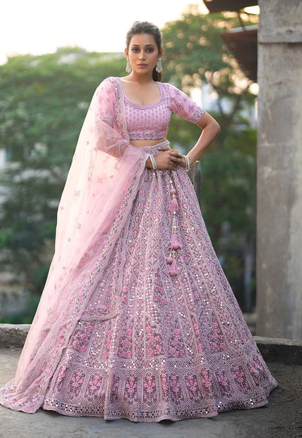 Mosh Party wear Heavy designer Net Lehenga Choli