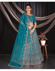 Net Lehenga Choli