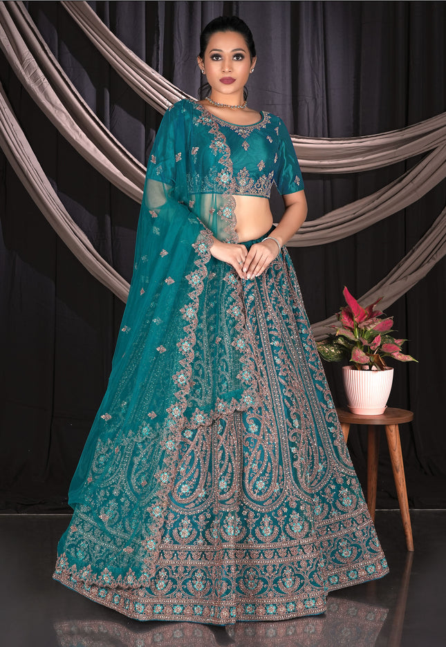 Net Lehenga Choli