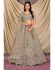 Woman wearing a traditional outfit with a floral design