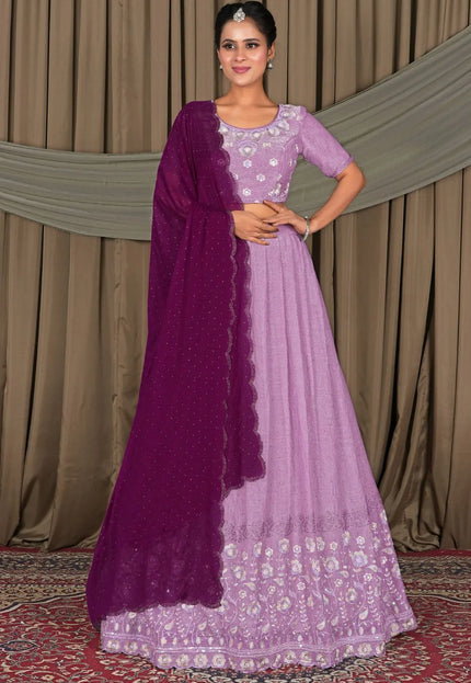 Pink Elegance Latest Fendy Lehenga Choli for Party Wear