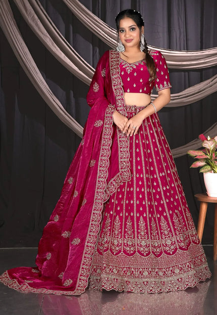Pink Fendy Designer Lehenga Choli For Events