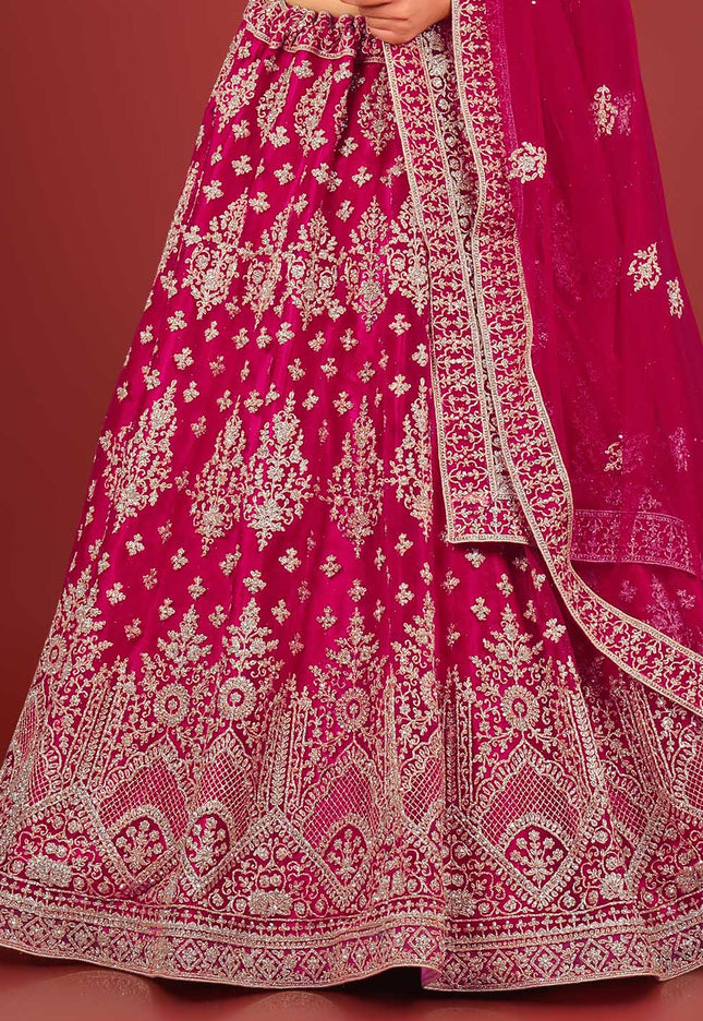 Rani Net Chaniya Choli