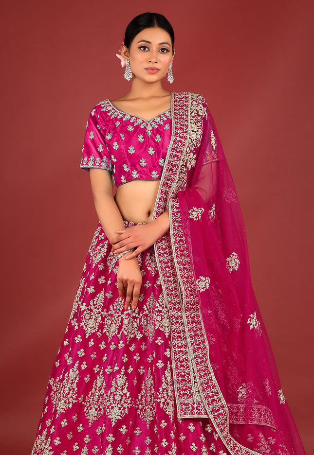 Designer Net Chaniya Choli For Women