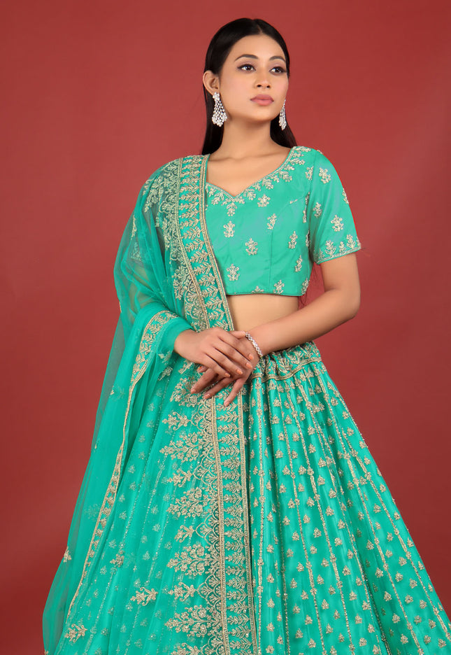 Rama New Party Wear Lehenga
